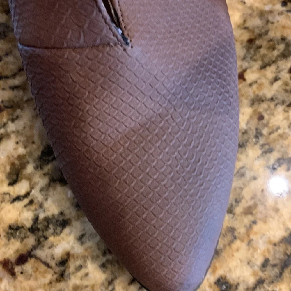 Journey + Crew heeled ankle boots, brown, size 11, NWT |  offer in description